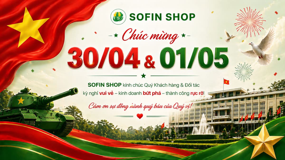 Chào mừng ngày Giải phóng miền Nam 30/04 và Quốc tế Lao động 01/05