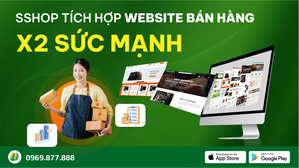 Website Bán Hàng X2 sức mạnh cho chủ shop