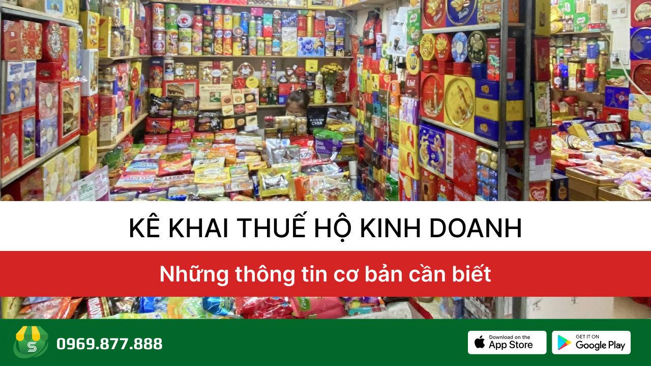 Kê khai thuế hộ kinh doanh: Những thông tin cơ bản cần biết