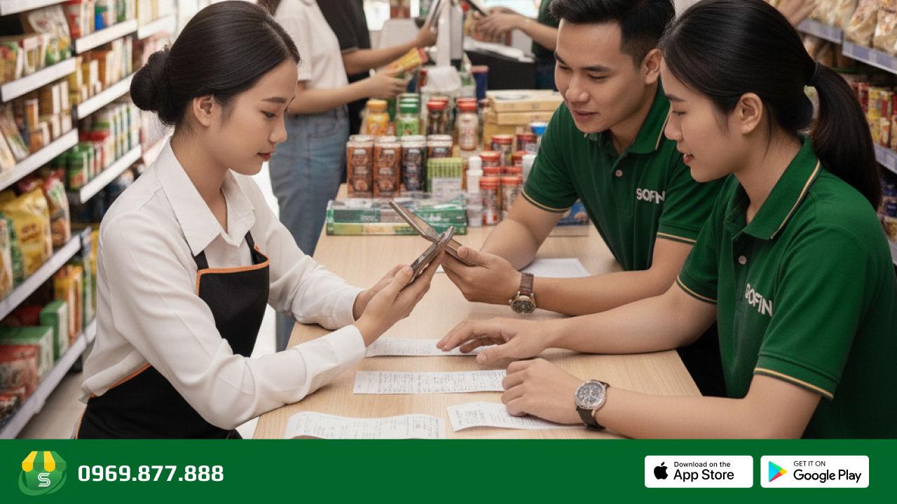 Quầy tạp hóa, siêu thị mini Hướng dẫn Kê khai thuế & HĐĐT theo doanh thu thực tế 2026